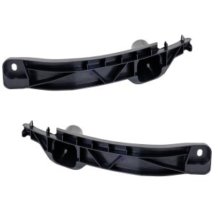 Front Bumper Filler Pair/Set for 2005-2010 Volkswagen Jetta, Inner, Plastic, Right (Passenger) and Left (Driver), 5th Generation Replacement