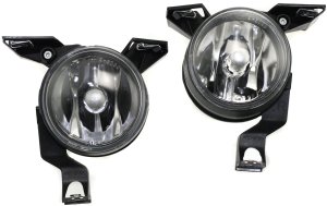 Front Fog Light Assembly for 2001-2005 Volkswagen Beetle, Halogen, Right (Passenger) and Left (Driver), Replacement Pair/Set