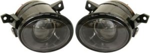 Front Fog Light Assembly for 2005-2006 Volkswagen Jetta, Right (Passenger) and Left (Driver), Halogen, Replacement Pair/Set