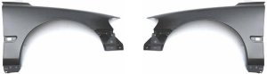 Front Fender Pair/Set for VOLVO S60 2001-2009, Right (Passenger) and Left (Driver), Primed (Ready to Paint), Replacement