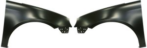 Front Fender Pair/Set for EOS 2007-2016, Left (Driver) and Right (Passenger), Primed (Ready to Paint), Steel Replacement