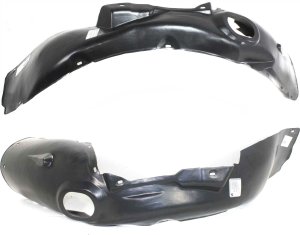Front Fender Liner for 2001-2005 Volkswagen Passat, Right (Passenger) and Left (Driver) Side Replacement Pair/Set