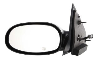 Power Mirror for Saturn L-Series 2000-2005, Left (Driver), Non-Folding, Heated, Paintable, Replacement