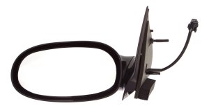 Power Mirror for Saturn L-Series 2003-2005, Left (Driver), Non-Folding, Non-Heated, Paintable, Replacement