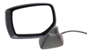 Power Mirror for 2015-2017 Subaru Legacy/Outback, Left (Driver), Manual Folding, Heated, Paintable, with Signal Light, without Blind Spot Detection (BSD), Up to March 2017, Replacement