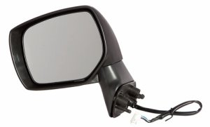 Left (Driver) Outside Side View Mirror Assembly for 2013 - 2018 Subaru Forester, Power, Heated, without Signal Light, with Covers, Paint To Match,  91036SG323, Replacement