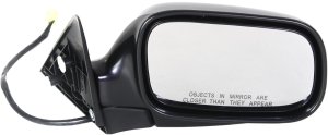 Power Mirror for Subaru Legacy 2000-2004, Right (Passenger) Side, Manual Folding, Non-Heated, Paintable, Not for Outback Model, Replacement