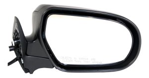Power Mirror for Subaru Legacy/Outback 2008-2009, Right (Passenger), Manual Folding, Non-Heated, Paintable, Without Signal Light, Replacement