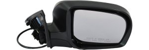 Power Mirror for Subaru Forester 2009-2010, Right (Passenger), Manual Folding, Non-Heated, Paintable, without Signal Light, Replacement