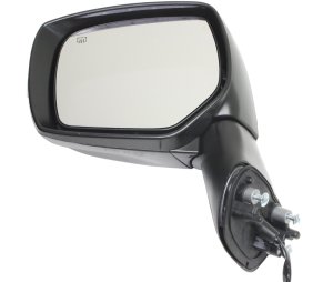 Power Mirror for Subaru XV Crosstrek (2013-2014), Left (Driver) Side, Manual Folding, Heated, Paintable, with Signal Light, Replacement