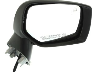 Power Heated Mirror for Subaru Impreza 2015-2016/WRX 2015-2021, Right (Passenger), Manual Folding, Paintable, without Signal Light, Suitable for Sedan/Wagon, Replacement