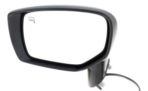 Power Mirror for Subaru Impreza 2015-2016/WRX 2015-2021, Left (Driver), Manual Folding, Heated, Paintable, with Signal Light, Suitable for Sedan/Wagon, Replacement
