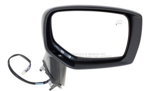 Power Mirror for Subaru Impreza (2015-2016)/WRX (2015-2021), Right (Passenger), Manual Folding, Heated, Paintable, with Signal Light, Suitable for Sedan/Wagon, Replacement