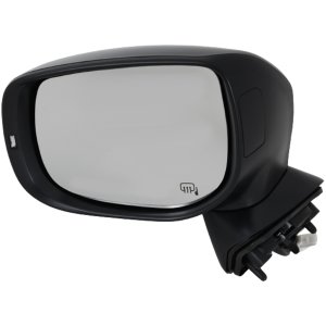 Power Mirror for 2019-2020 Subaru Forester, Left (Driver), Manual Folding, Heated, Paintable, with Lower and Upper Signal Light, without Blind Spot Detection and Memory, Replacement