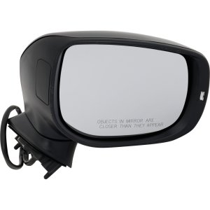 Power Mirror for Subaru Forester 2019-2020, Right (Passenger), Manual Folding, Heated, Paintable, with Auto Tilt, Blind Spot Light in Housing, Lower and Upper Signal Light, without Memory, Replacement