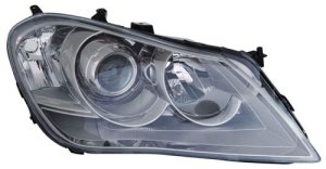 Right (Passenger) Headlight Lens/Housing for 2010 - 2013 Suzuki Kizashi, Front Headlight Assembly Replacement Housing/Lens/Cover, Halogen,  3512057L00, Replacement