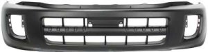 Front Bumper Cover for Toyota RAV4 2001-2003, Primed (Ready to Paint), Without Wheel Opening Flares Type, Replacement
