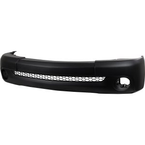 Front Bumper Cover for Toyota Tundra 2003-2006, Base Model, Regular Cab/Access Cab, Primed (Ready to Paint), Plastic Type, Replacement