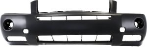 Front Bumper Cover for Toyota Highlander 2006-2007, Primed (Ready to Paint), for Hybrid Model, Replacement