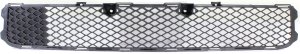 Front Bumper Grille for Toyota Echo 2003-2005, Center, Lower, Painted-Black, Suitable for Coupe/Sedan, Replacement