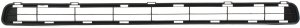 Front Bumper Grille for Toyota RAV4 2006-2008, Textured Black Upper Cover, Replacement
