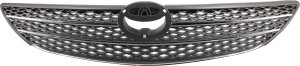Grille for 2002-2004 Toyota Camry LE/XLE Models, Painted Gray Shell and Insert, without Action Package, Replacement