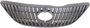 Grille for Toyota Solara 2004-2005, Gray Shell and Insert, Replacement