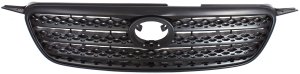 Grille for 2005-2006 Toyota Corolla XRS Model, Painted Gray Shell and Insert, Replacement
