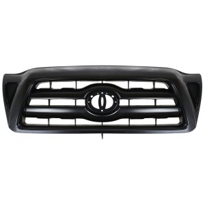 Grille Assembly for 2005-2010 Toyota Tacoma, 2-Piece Paintable Shell and Insert, Replacement