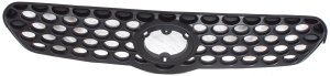 Textured Black Shell and Insert Grille for 2003-2004 Toyota Matrix, Includes Bracket, Replacement