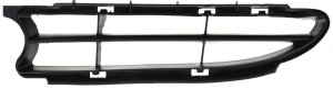 Front Bumper Grille for Toyota Corolla 1998-2000, Left (Driver) Side, Paintable Plastic, Replacement