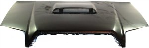 Hood Panel for 2003-2009 Toyota 4Runner Sport Model, with Hole, Replacement