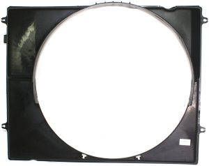 Radiator Fan Shroud for 1996-2000 Toyota Tacoma, V6 Engine, Without Pre Runner, Replacement