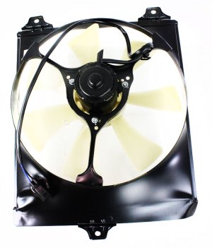A/C Fan Shroud Assembly for 1995-1996 Camry Right (Passenger), V6 and 1995-1999 Toyota Avalon, Replacement