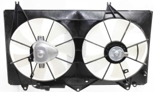 Radiator Fan Shroud Assembly for 2002-2006 Toyota Camry, 2004-2006 Solara, 4-Cylinder, Replacement