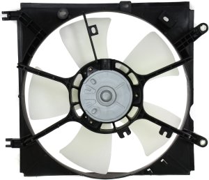 Radiator Fan Shroud Assembly for Toyota RAV4 2001-2005, Left Side, Replacement