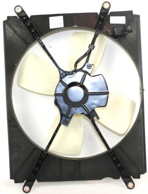 A/C Fan Shroud Assembly for Toyota Camry 1992-1996, Right (Passenger), 4 Cylinder 2.2L Engine, Replacement