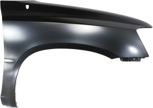 Front Fender for Toyota Highlander 2001-2007, Right (Passenger), Primed (Ready to Paint), Excluding Hybrid Model, with Antenna Hole, without Light Hole, Replacement