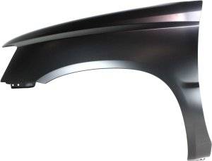 Front Fender for Toyota Highlander 2001-2007, Left (Driver) Side, Primed (Ready to Paint), without Antenna Hole, without Light Hole, Replacement