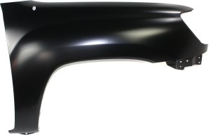 Front Fender for Toyota Tacoma 2005-2015, Right (Passenger), Primed (Ready to Paint), for RWD (Rear-Wheel Drive), Replacement