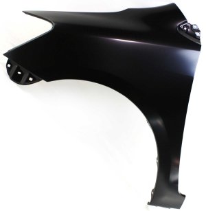 Front Fender for Toyota Yaris Sedan, Left (Driver) Side, 2007-2012, Primed (Ready to Paint), Replacement