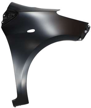 Front Fender for Toyota Yaris Hatchback, 2007-2011, Right (Passenger) Side, Primed (Ready to Paint), Replacement