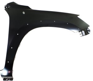 Front Fender for Toyota RAV4 2006-2008, Right (Passenger) Side, Primed (Ready to Paint), with Fender Flare Holes, Replacement