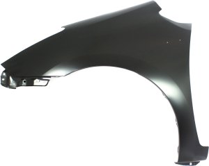 Front Fender for Toyota PRIUS 2007-2009, Left (Driver), Primed (Ready to Paint), Steel, with Moulding Hole, without Signal Light Hole, USA Built Vehicle, Replacement