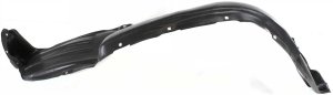 Front Fender Liner for Toyota Tacoma X-Runner Model, Left (Driver), Plastic, Vacuum Form, 2005-2011, 2WD (Two-Wheel Drive), Replacement