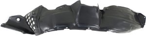 Front Fender Liner for Toyota Highlander 2006-2007, Left (Driver), Hybrid Model, Vacuum Form Plastic, Replacement