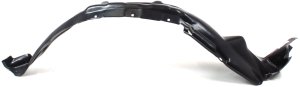 Front Fender Liner for Toyota Sequoia (2005-2007), Right (Passenger) Side, Vacuum Form Plastic, Replacement