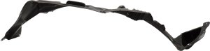 Front Fender Liner for 2010-2014 Toyota FJ Cruiser, Right (Passenger) Side, Plastic, Vacuum Form, without Metal, Replacement