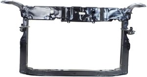 Black Steel Radiator Support Assembly for 2003-2005 Toyota Echo Coupe/Sedan, Replacement