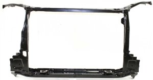 Lower Radiator Support for Toyota RAV4 2004-2005, Black, Steel, Replacement
